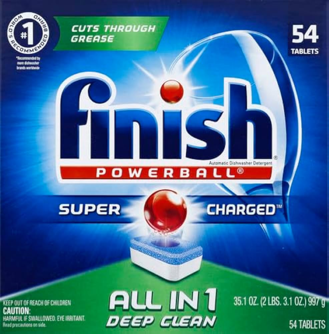 FINISH DISH WASHER ALL IN ONE FRESH SCENT 130TABS 2.6KG